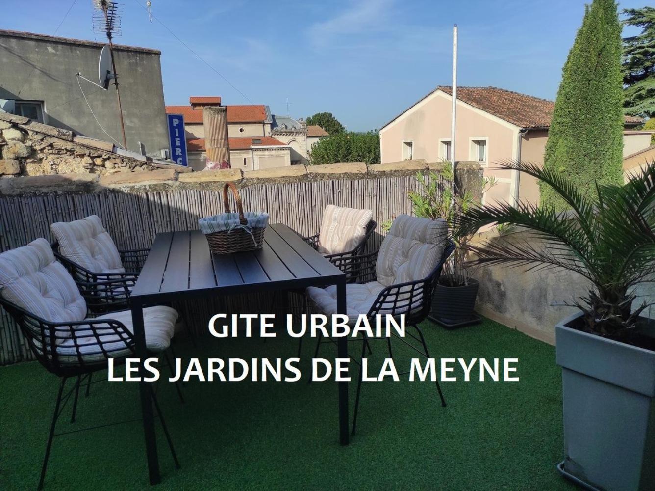 Gite Urbain Les Jardins De La Meyne Villa Orange  Bagian luar foto